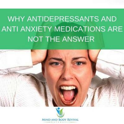 Anti Anxiety Meds Are Not The Best Option For Anxiety effects can